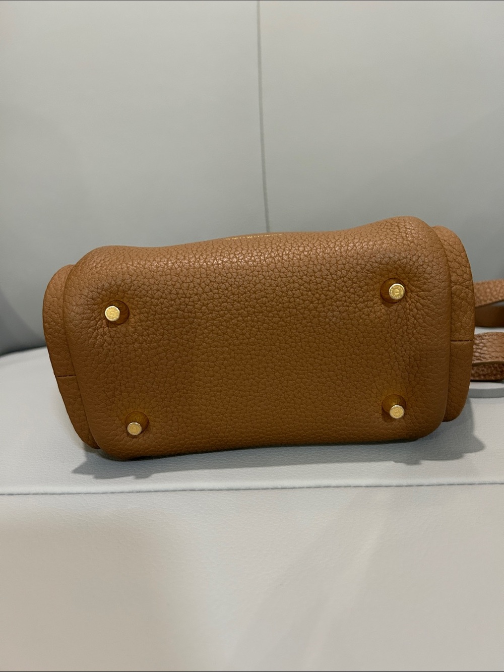 Songmont Mini Song Bag In Golden Brown - Good condition - Picture 9 of 12